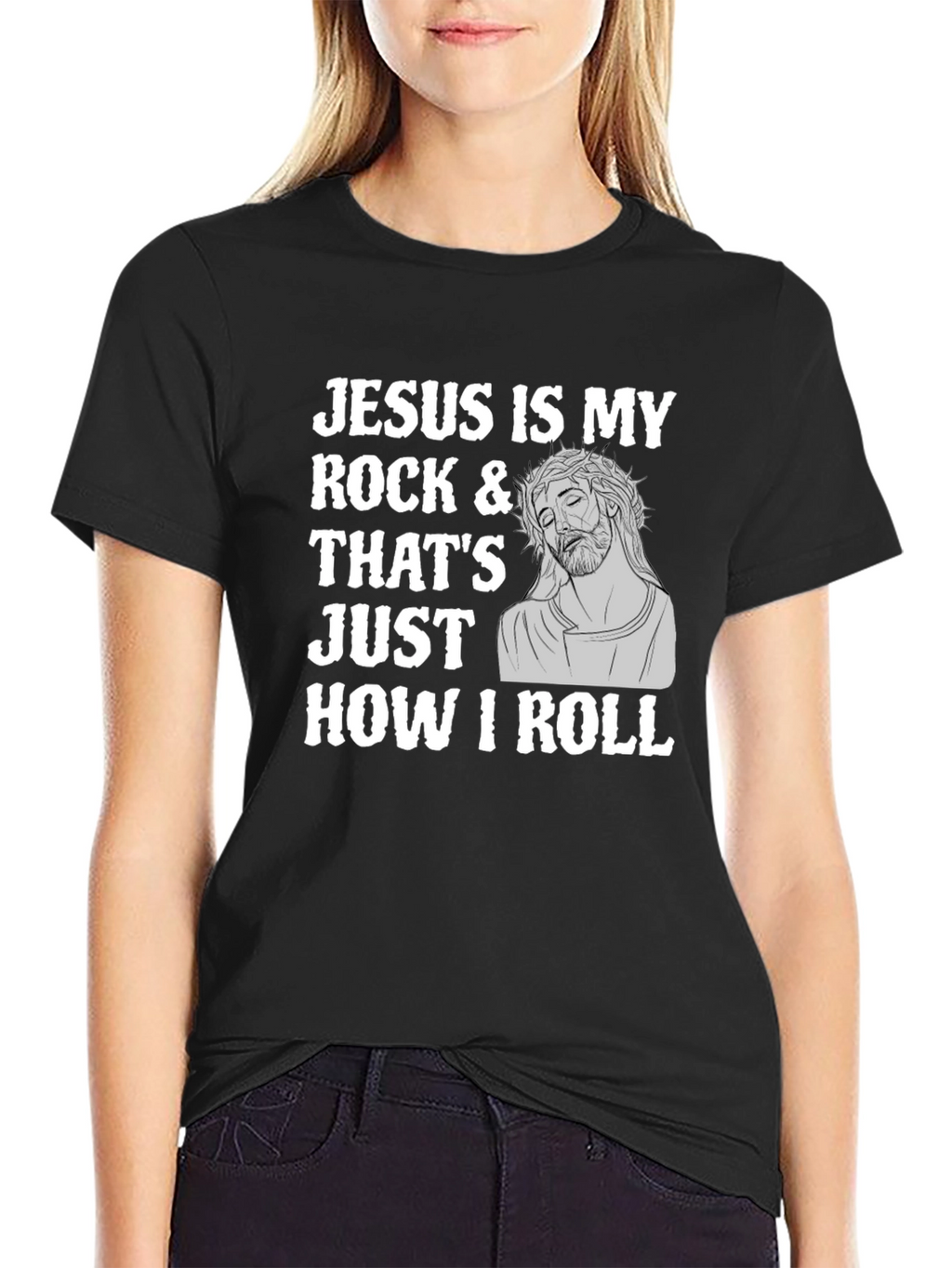 Jesus Is My Rock T-Shirt