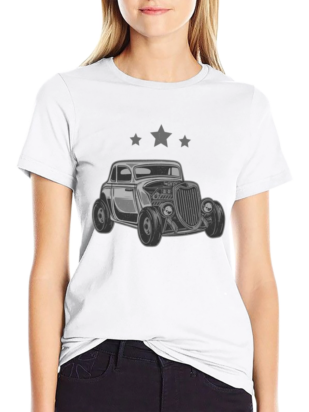 Retro Car Graphic T-Shirt