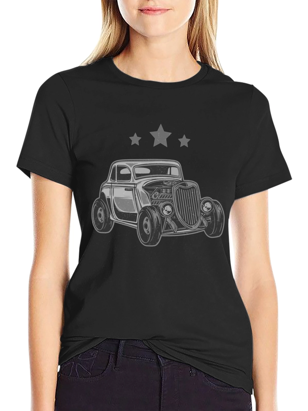 Retro Car Graphic T-Shirt