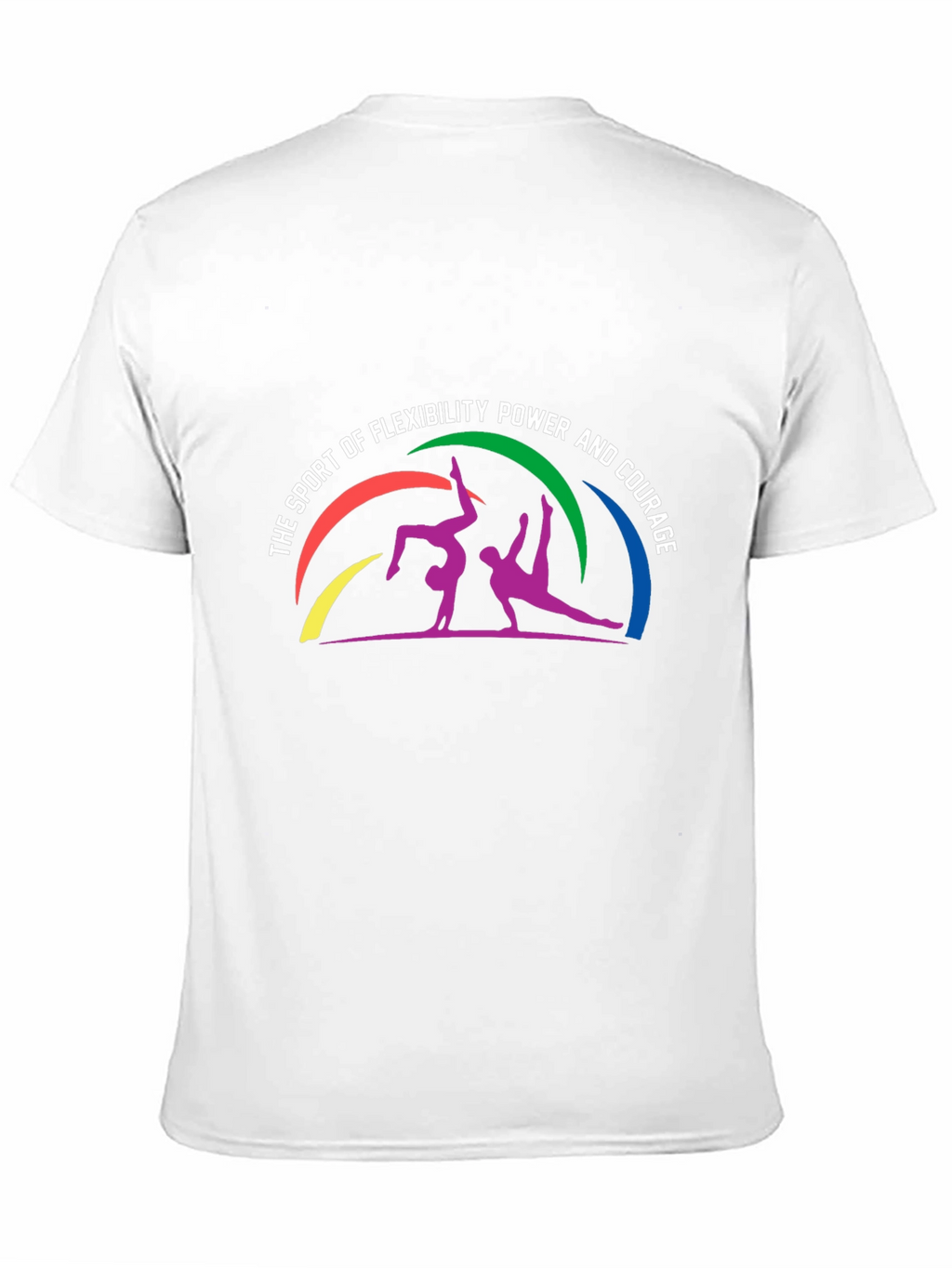 Flexibility Power Courage T-Shirt - Black