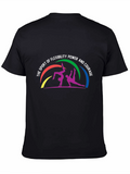 Flexibility Power Courage T-Shirt - Black