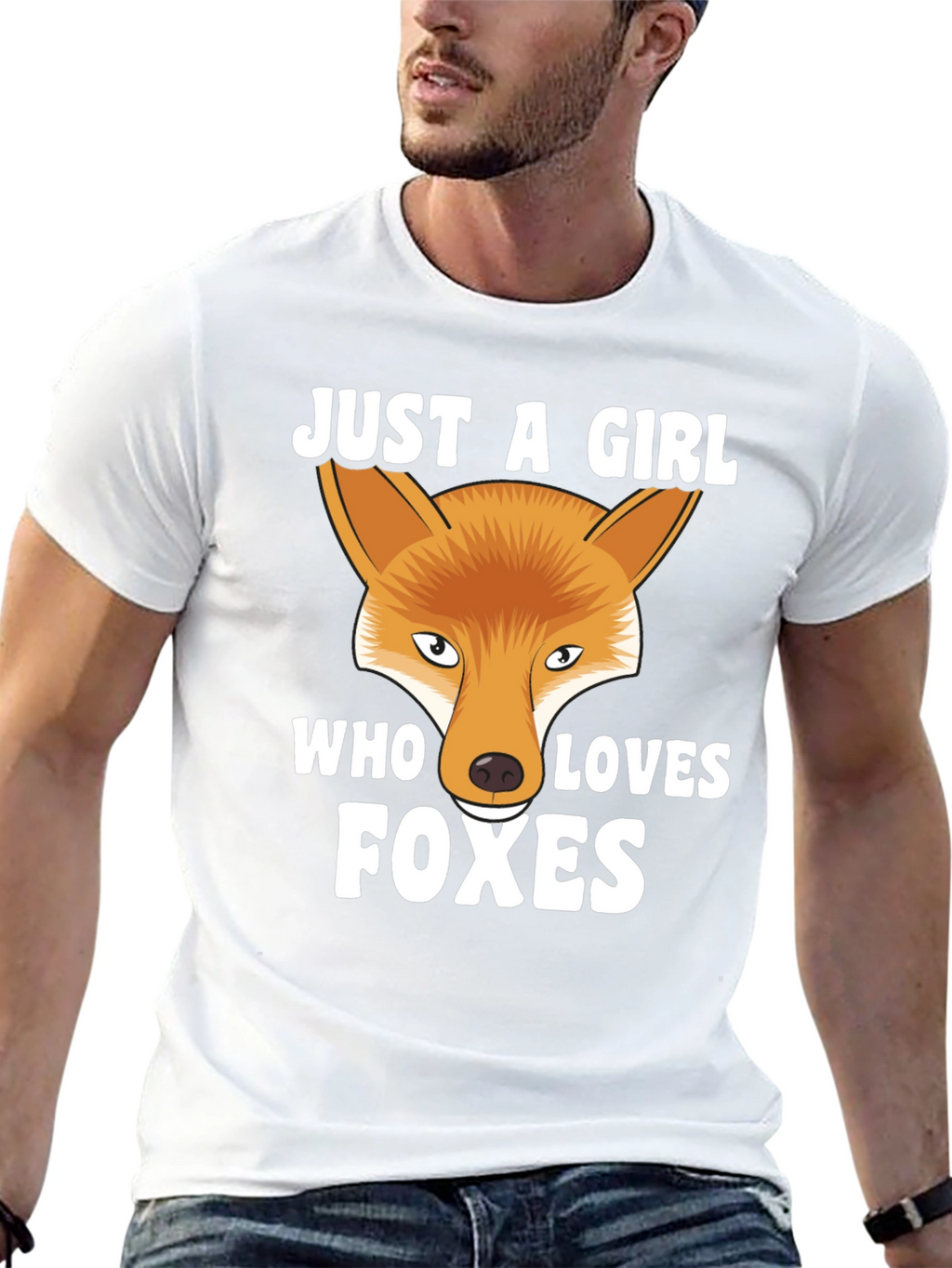 Just a Girl Who Loves Foxes T-Shirt