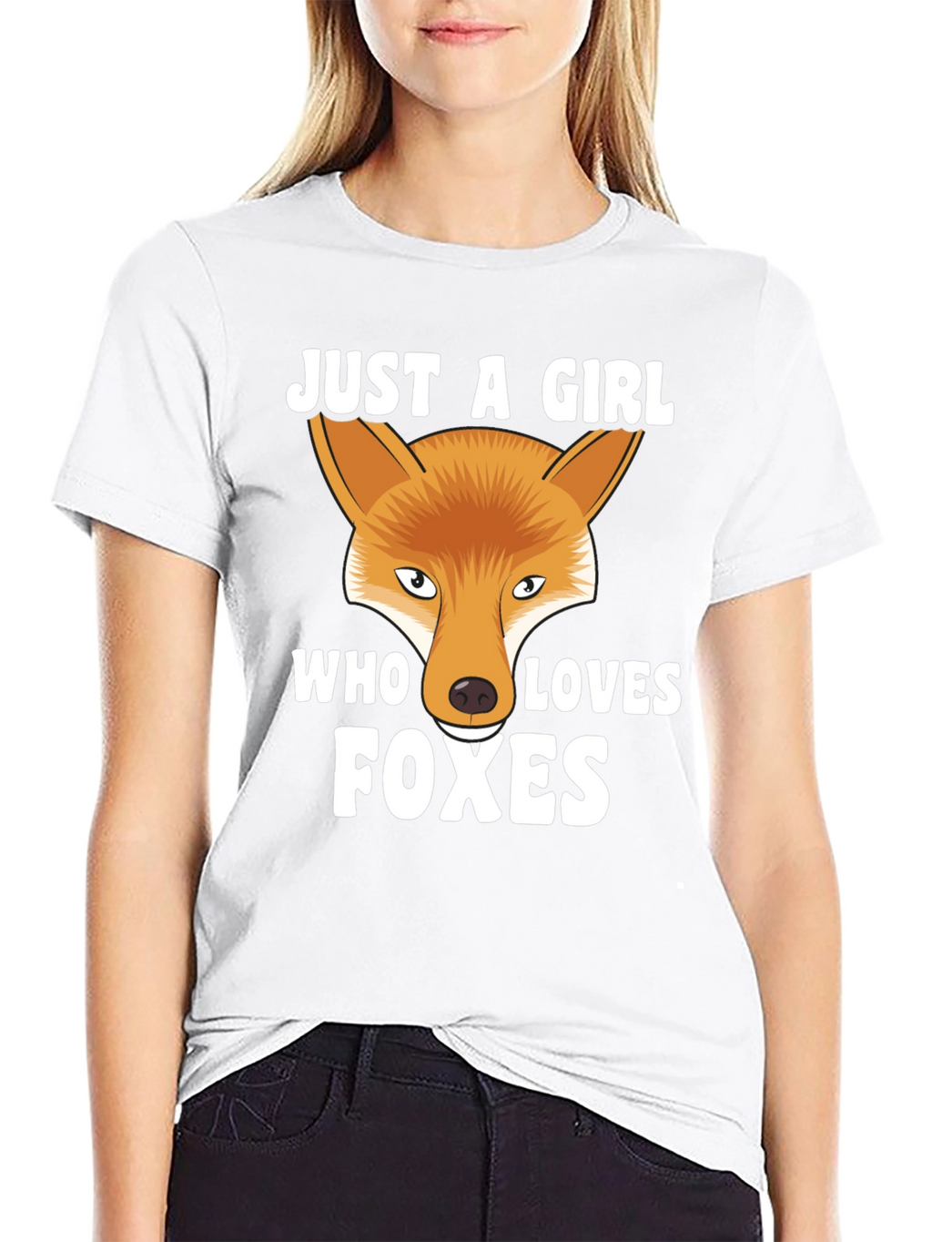Just a Girl Who Loves Foxes T-Shirt