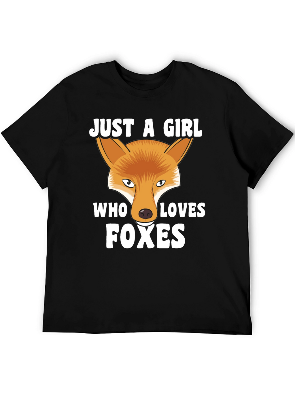 Just a Girl Who Loves Foxes T-Shirt