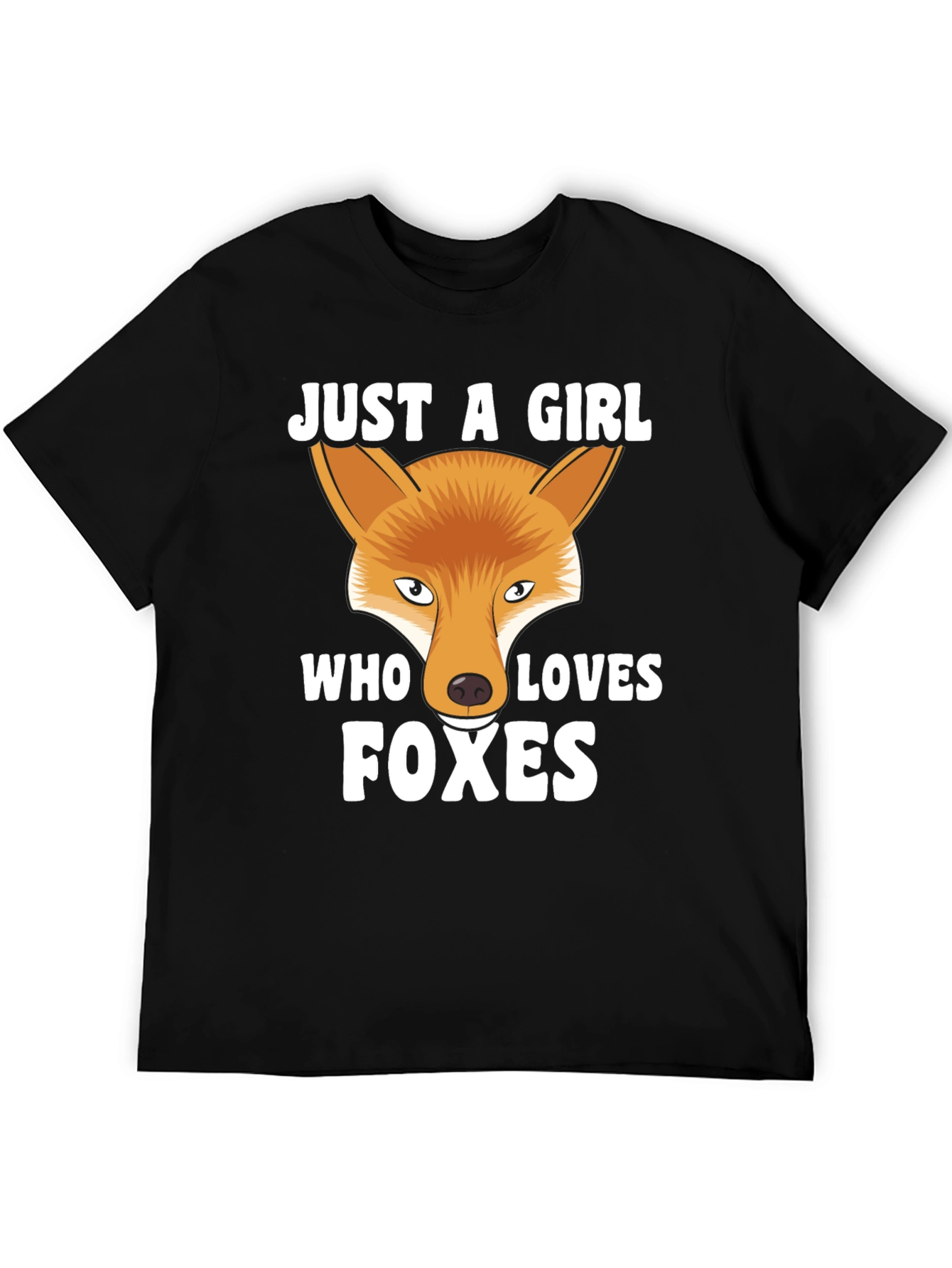 Just a Girl Who Loves Foxes T-Shirt