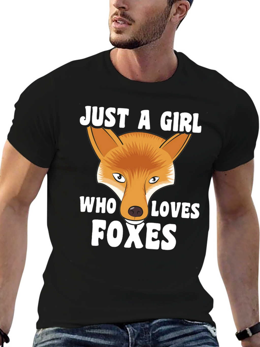 Just a Girl Who Loves Foxes T-Shirt