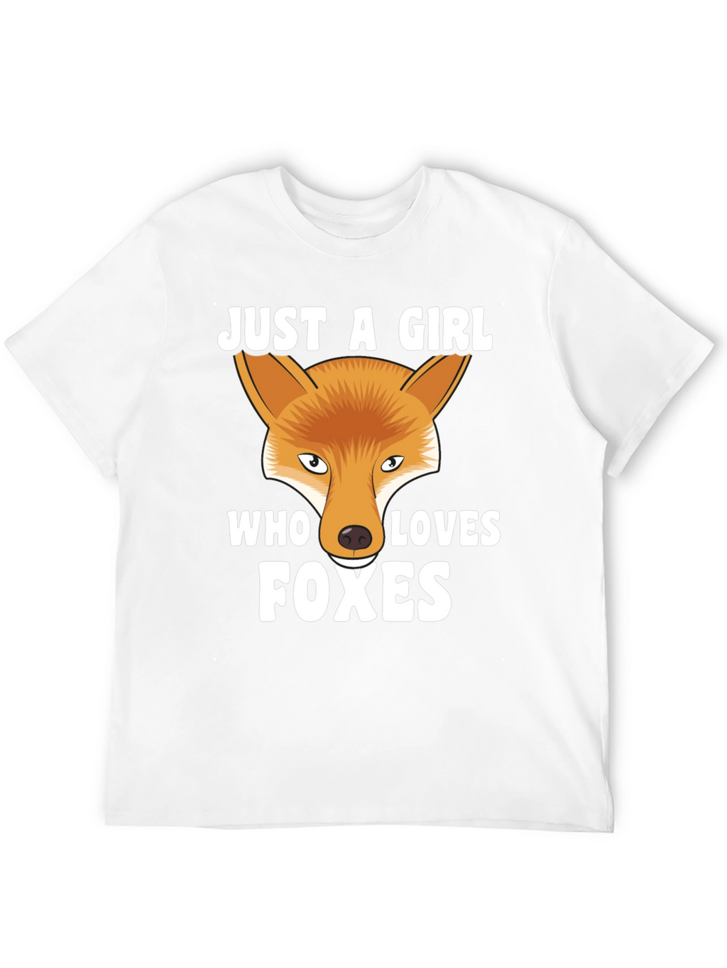Just a Girl Who Loves Foxes T-Shirt