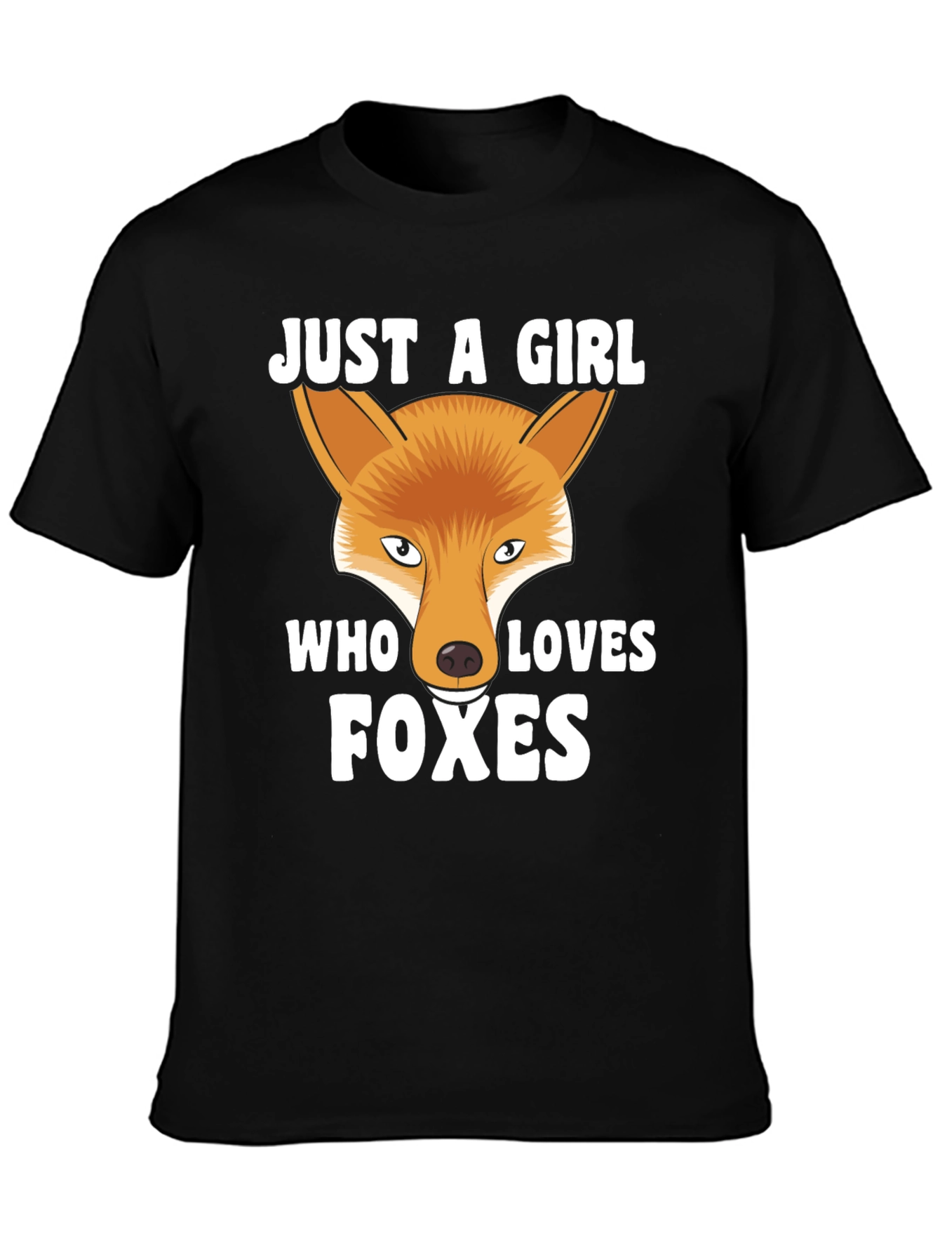 Just a Girl Who Loves Foxes T-Shirt