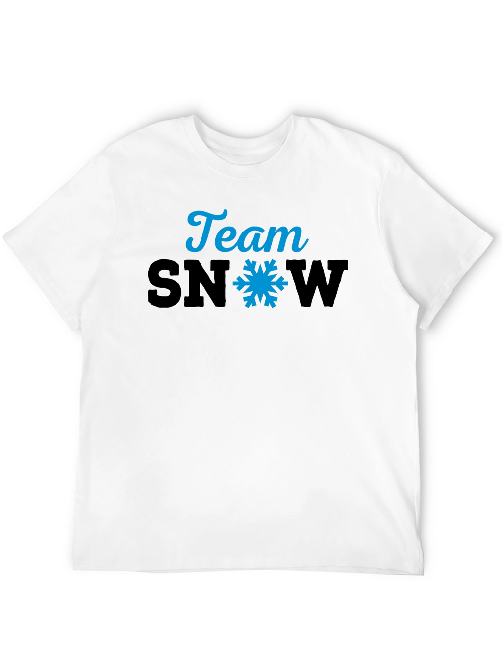 Team Snow Graphic Tee - Black