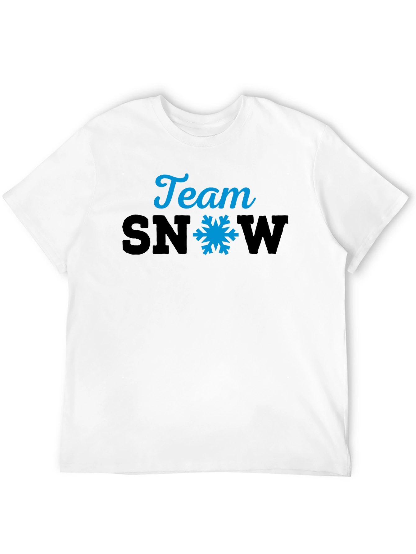 Team Snow Graphic Tee - Black