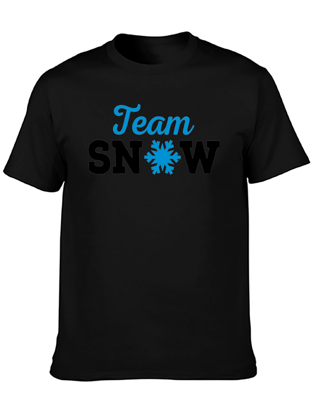 Team Snow Graphic Tee - Black