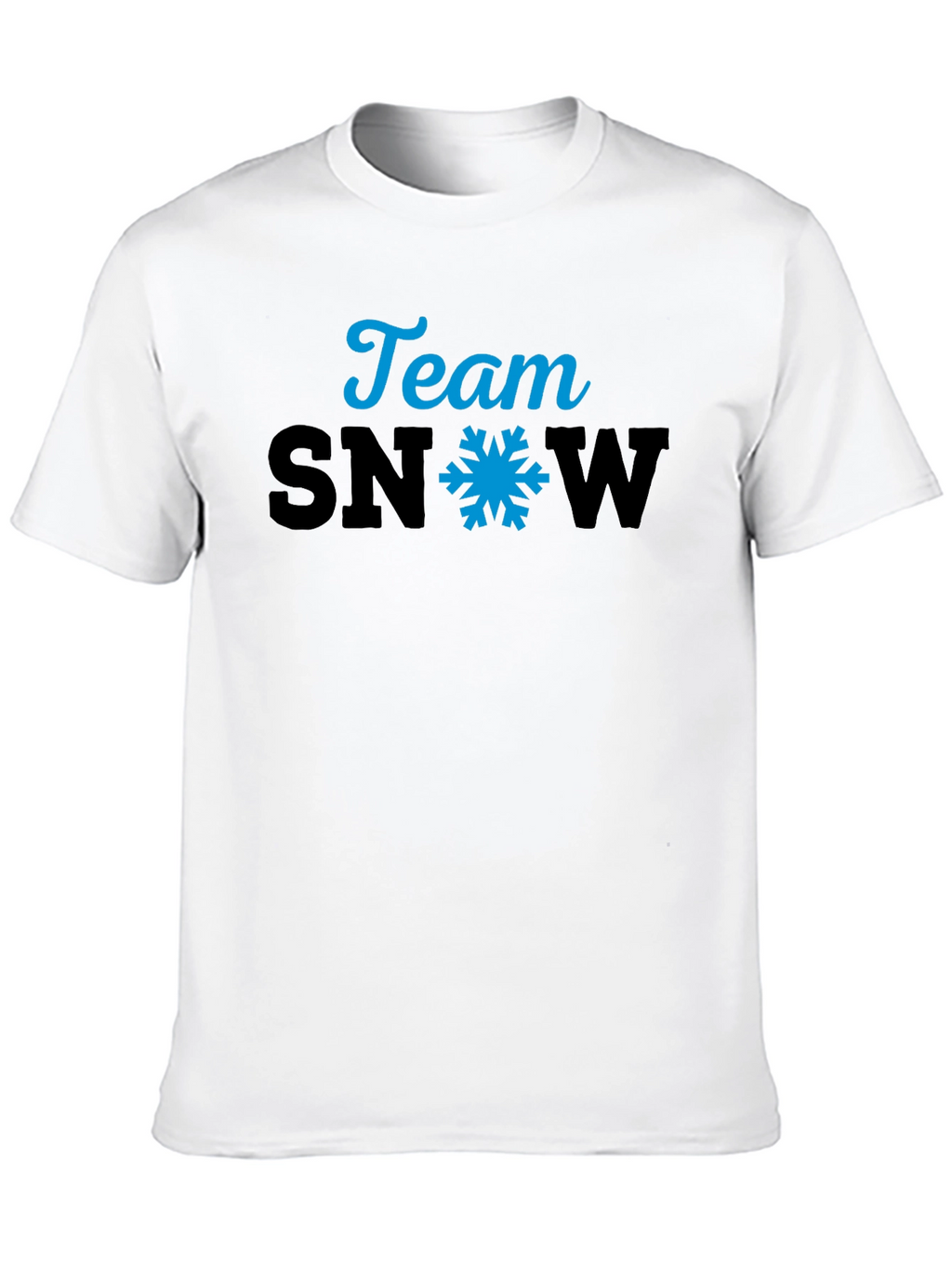 Team Snow Graphic Tee - Black