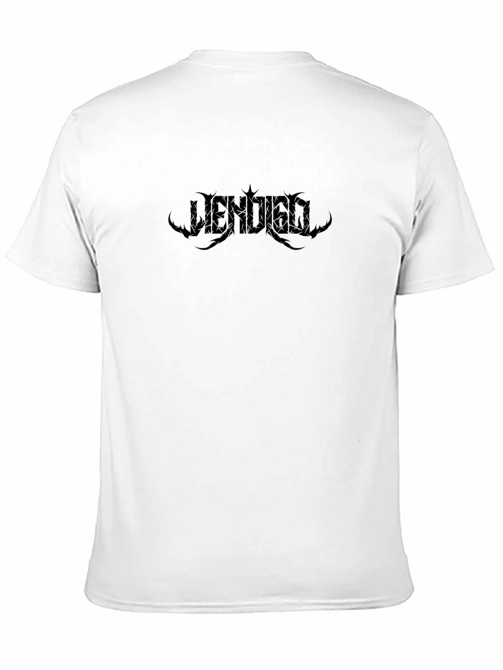 Vendigo Black Metal Band Logo Graphic T-Shirt