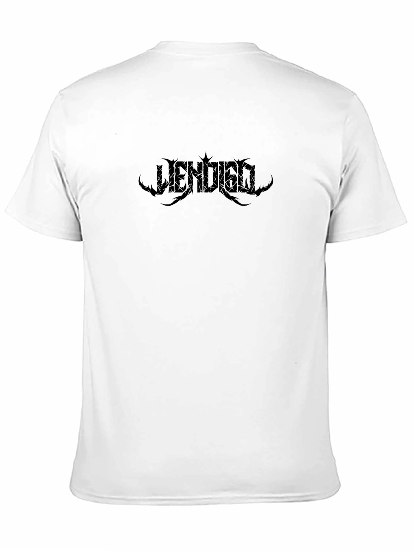 Vendigo Black Metal Band Logo Graphic T-Shirt