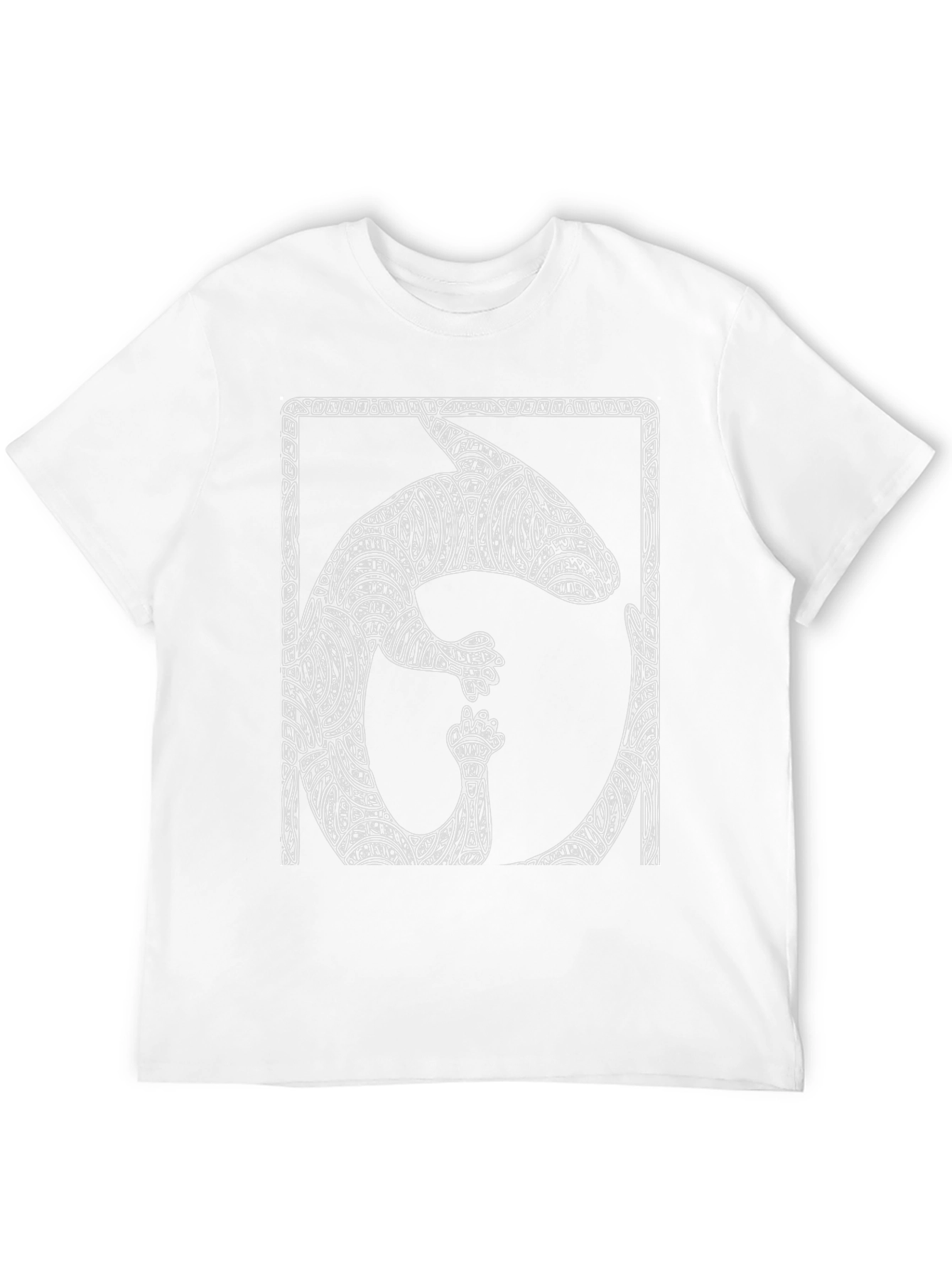 Abstract Anteater Graphic Tee - Modern Design