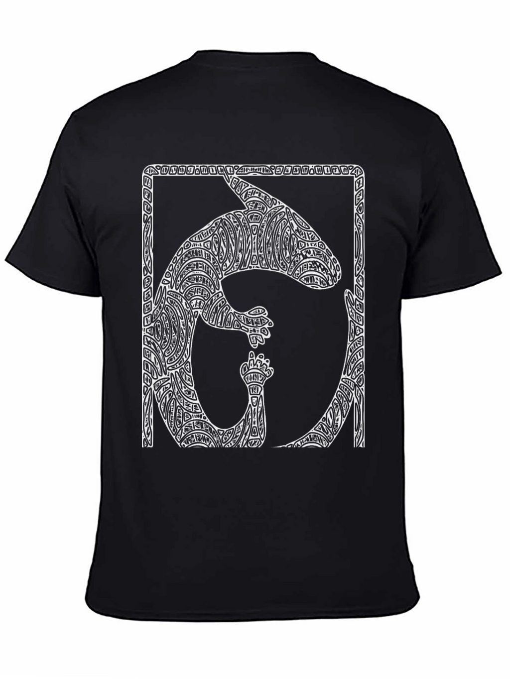 Abstract Anteater Graphic Tee - Modern Design