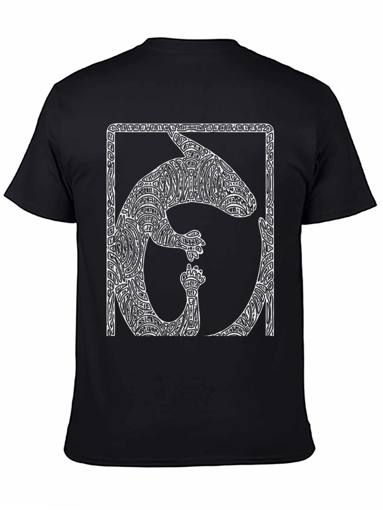 Abstract Anteater Graphic Tee - Modern Design