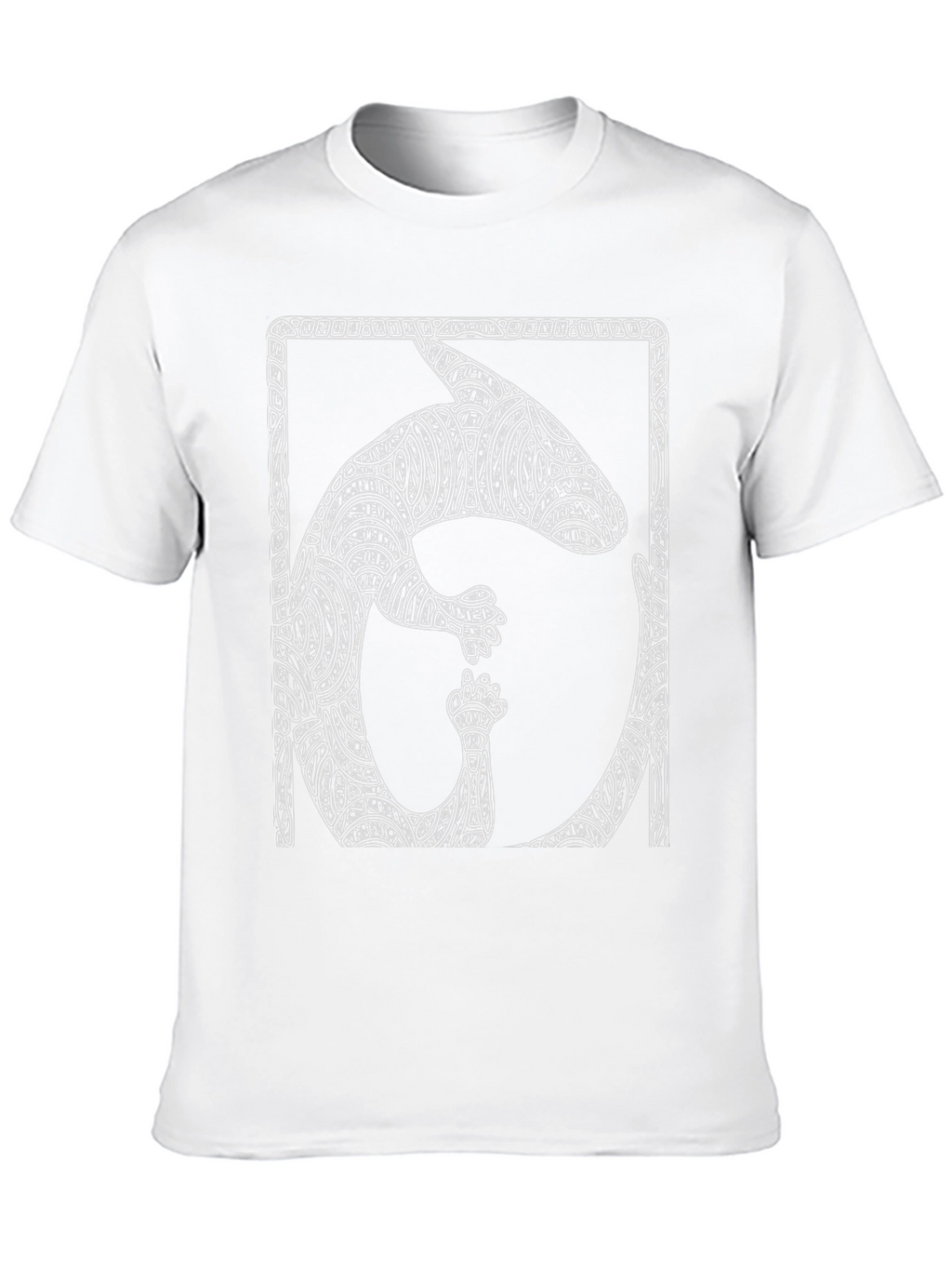 Abstract Anteater Graphic Tee - Modern Design