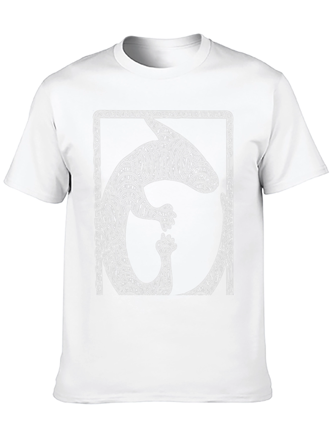 Abstract Anteater Graphic Tee - Modern Design