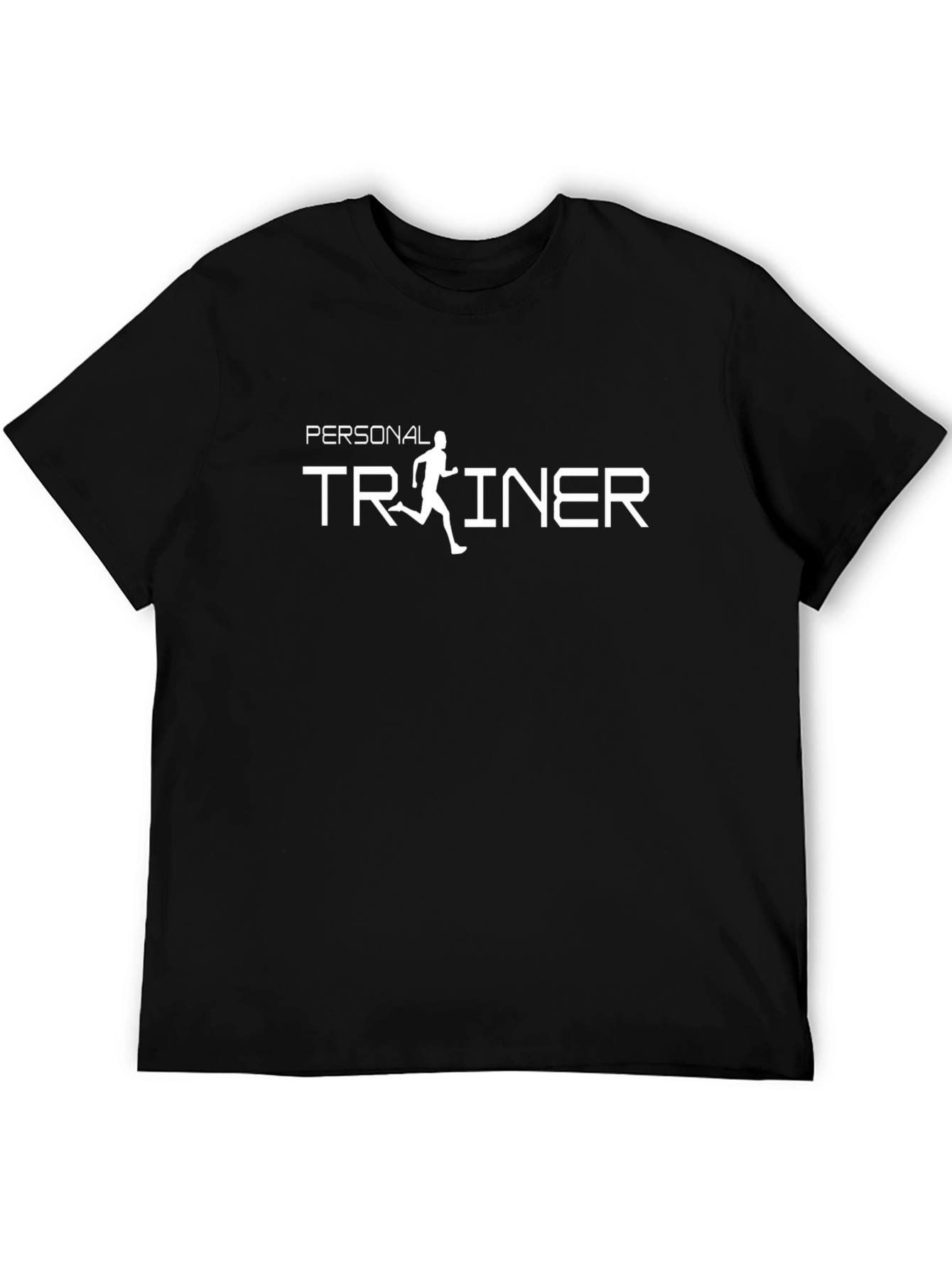 Personal Trainer Black Graphic T-Shirt