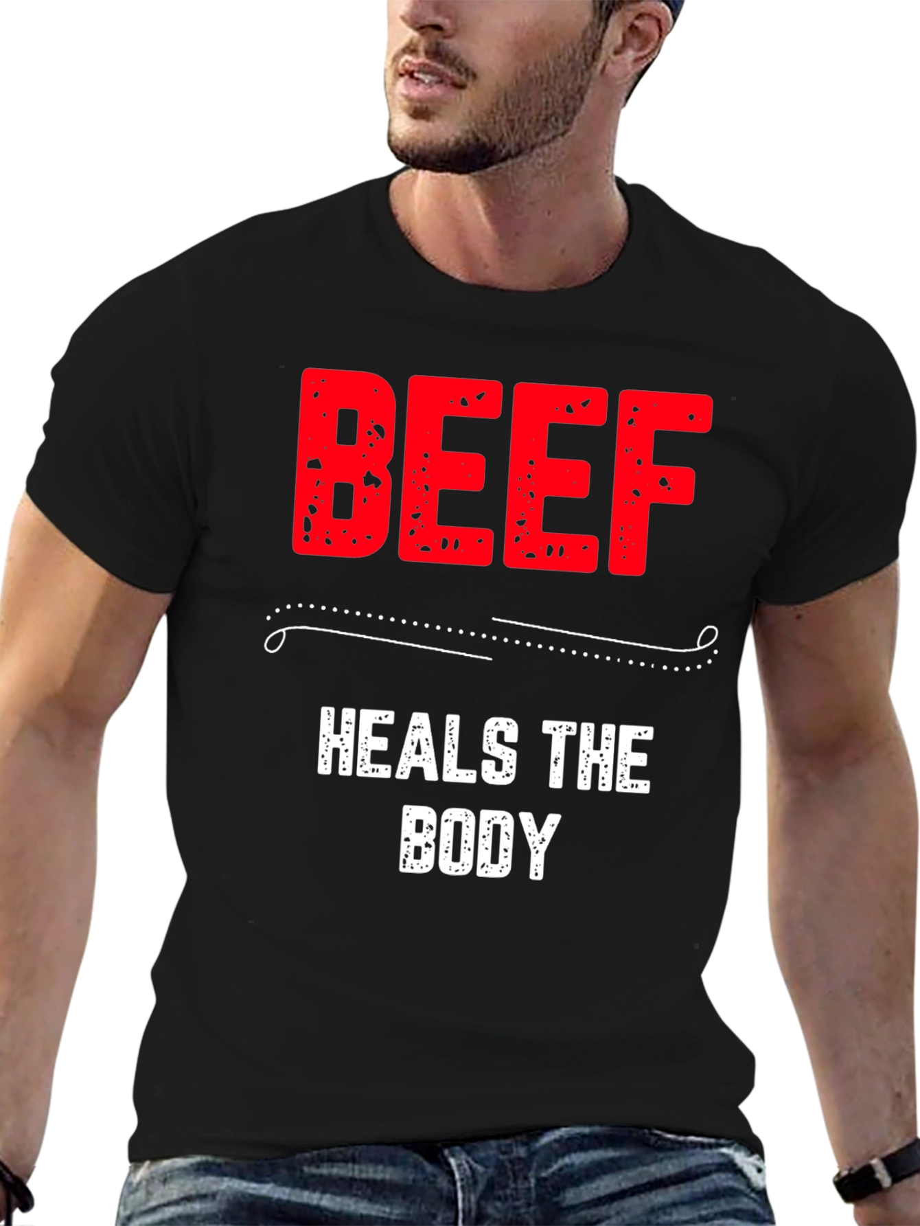 Beef Heals The Body Graphic Tee