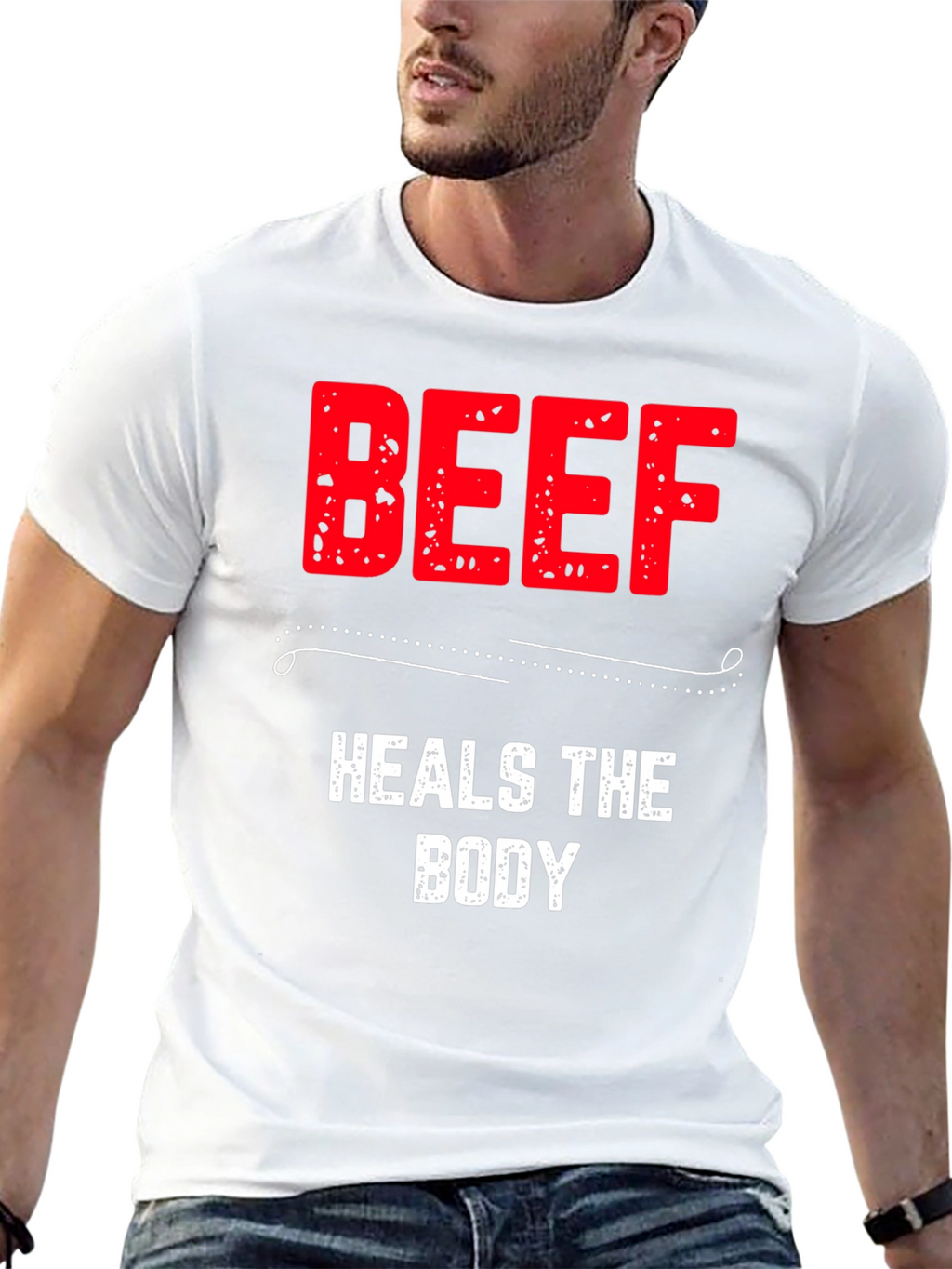 Beef Heals The Body Graphic Tee