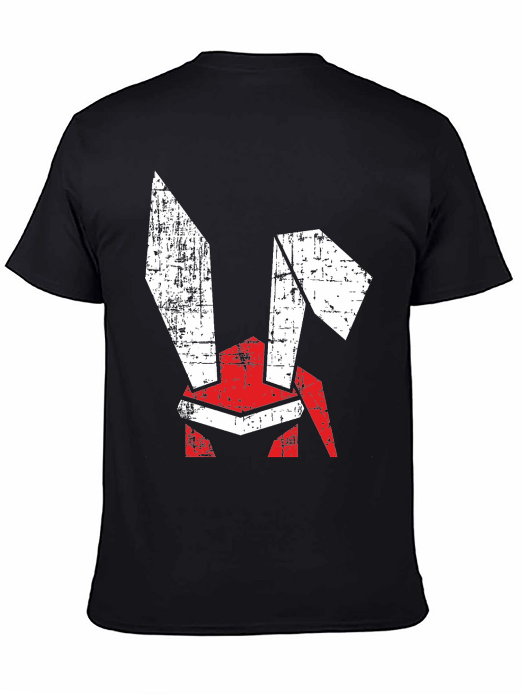 Geometric Bunny Graphic T-Shirt