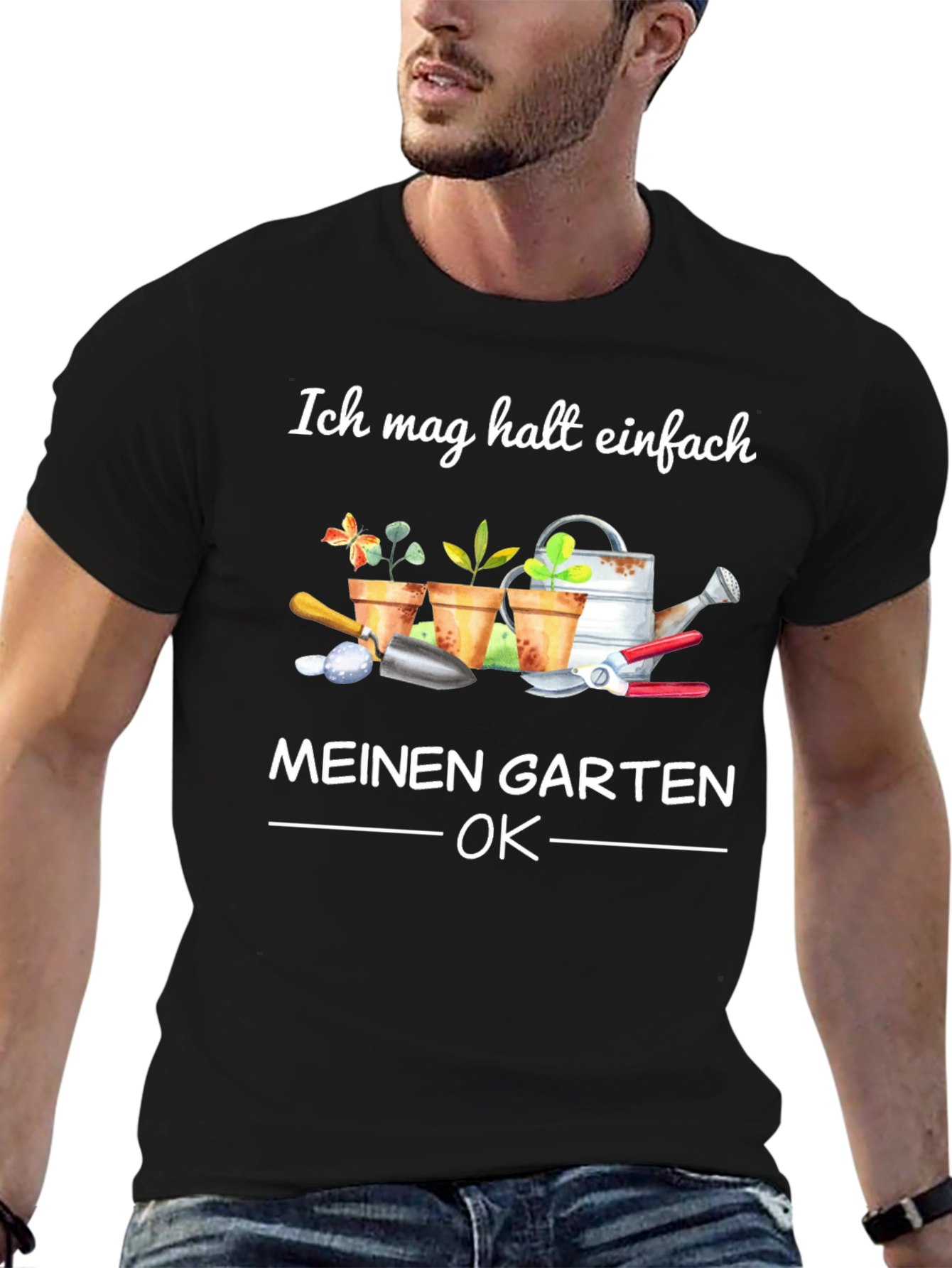 Ich Mag Halt Einfach Meinen Garten OK T-Shirt