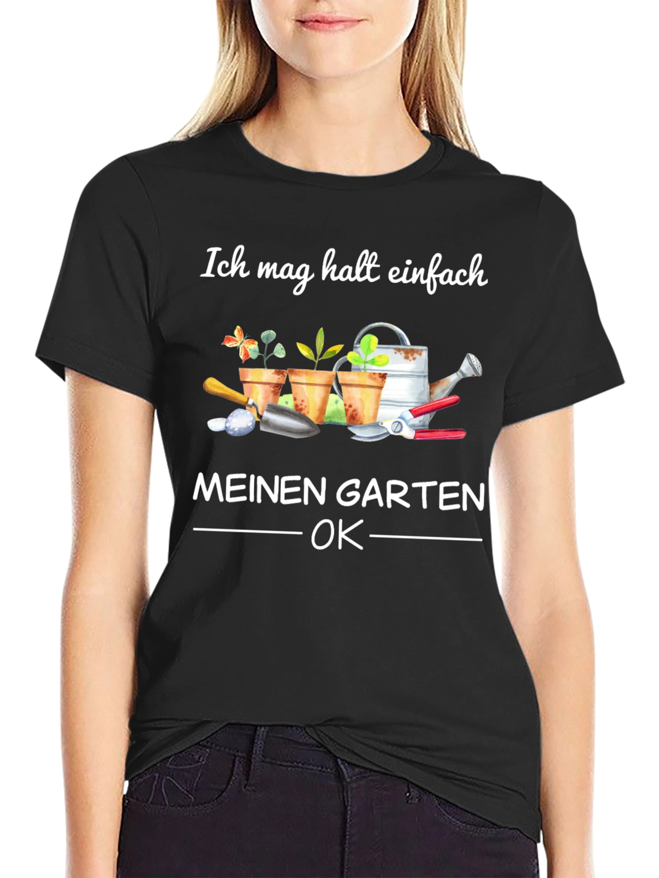 Ich Mag Halt Einfach Meinen Garten OK T-Shirt