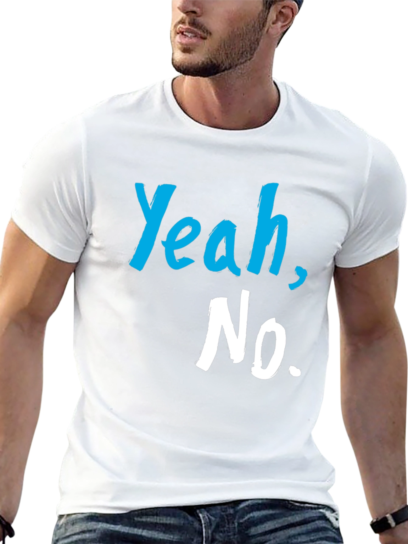 Yeah No. Graphic Tee - Casual Style