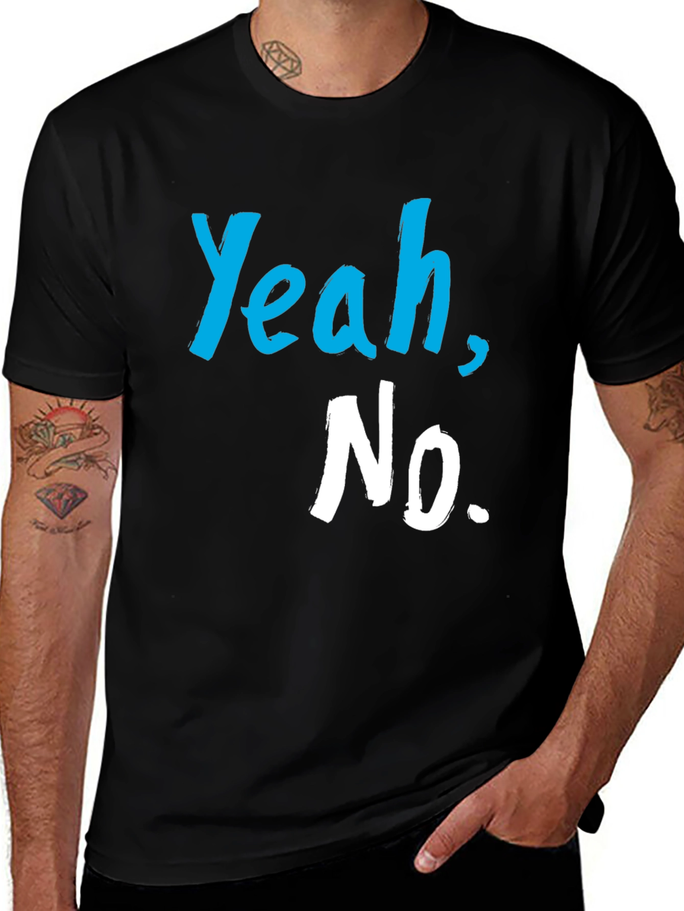 Yeah No. Graphic Tee - Casual Style
