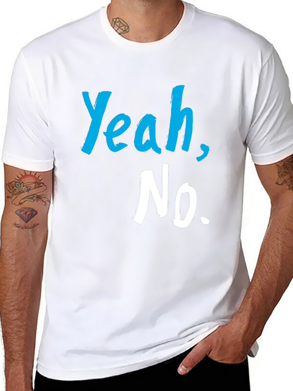 Yeah No. Graphic Tee - Casual Style
