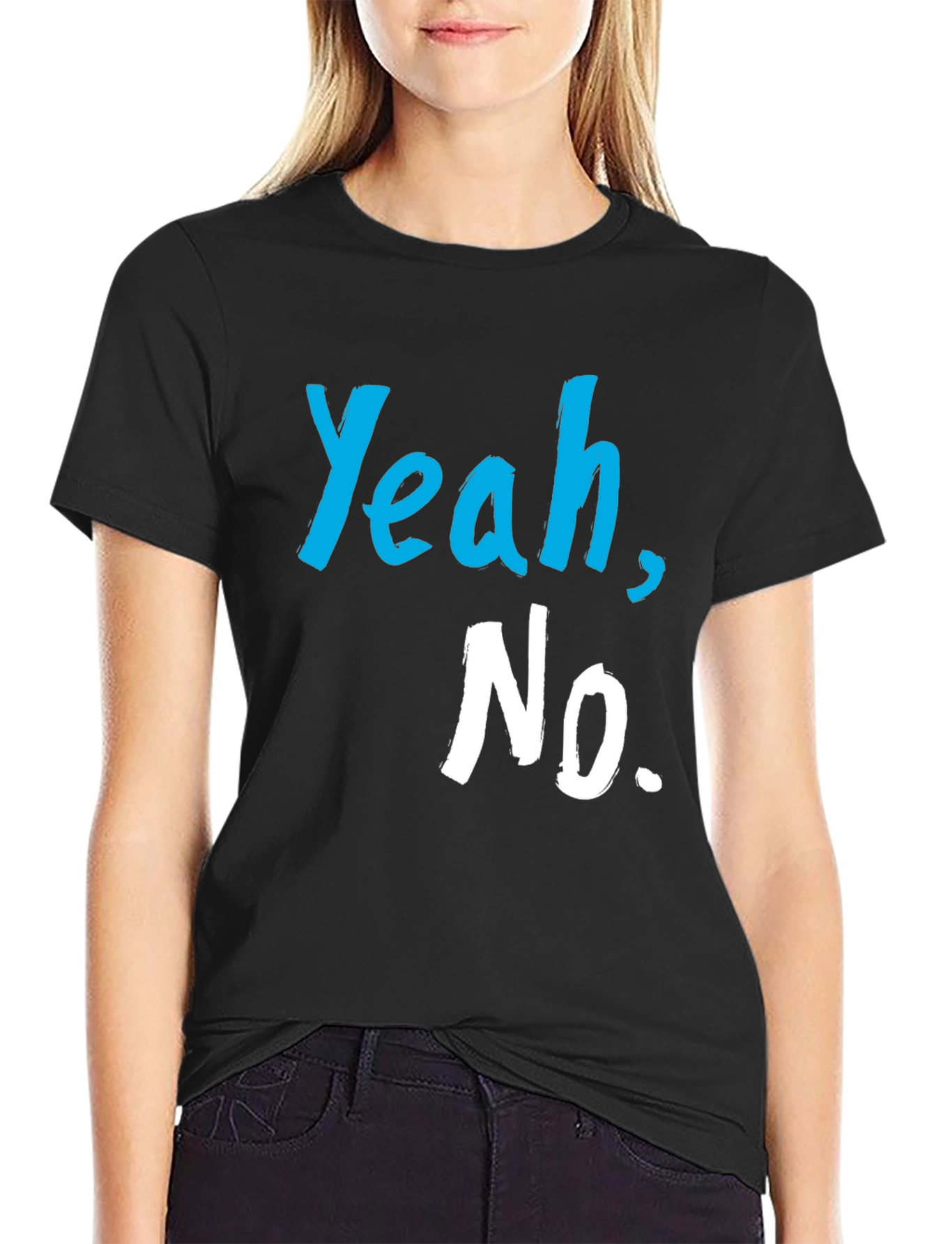Yeah No. Graphic Tee - Casual Style