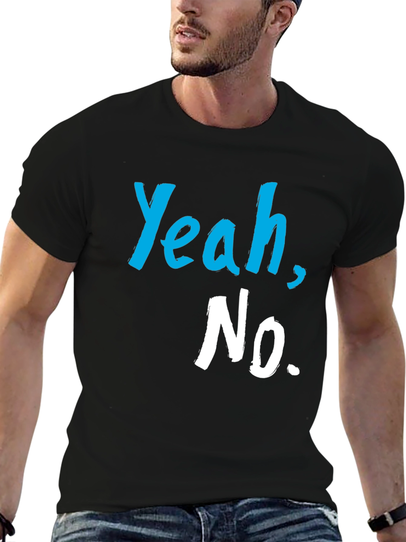Yeah No. Graphic Tee - Casual Style