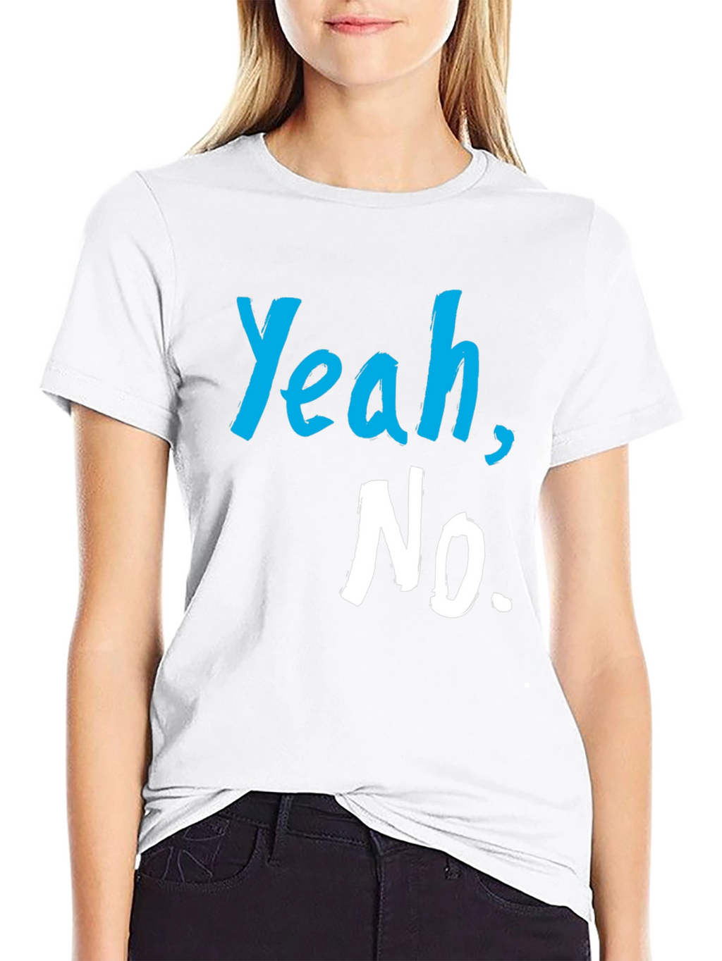 Yeah No. Graphic Tee - Casual Style