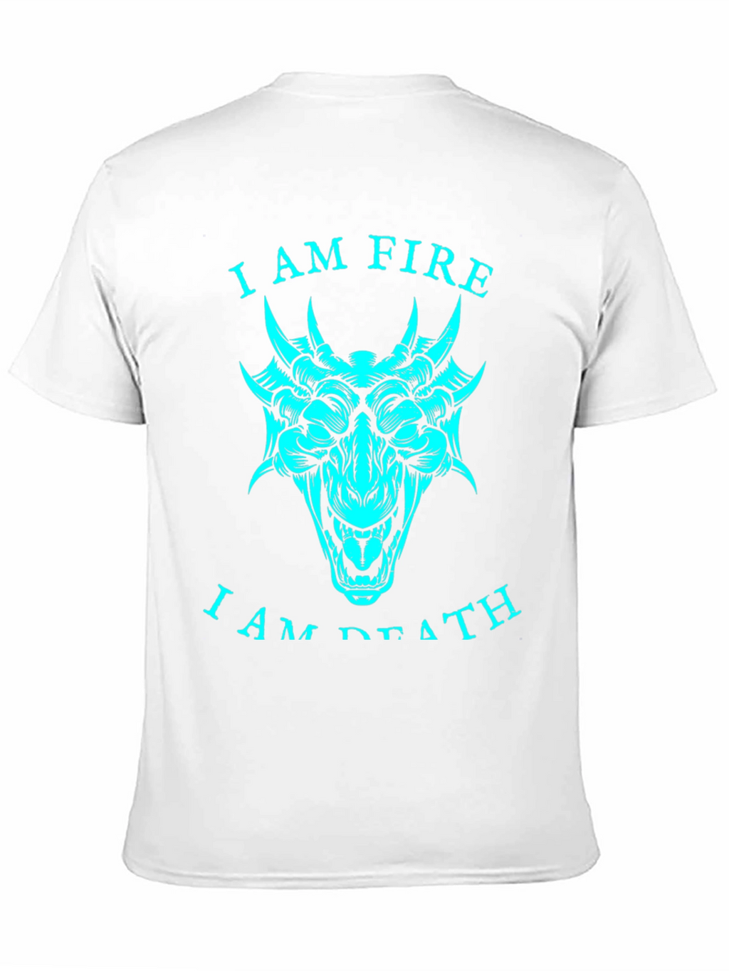 Dragon Fire Death Graphic T-Shirt