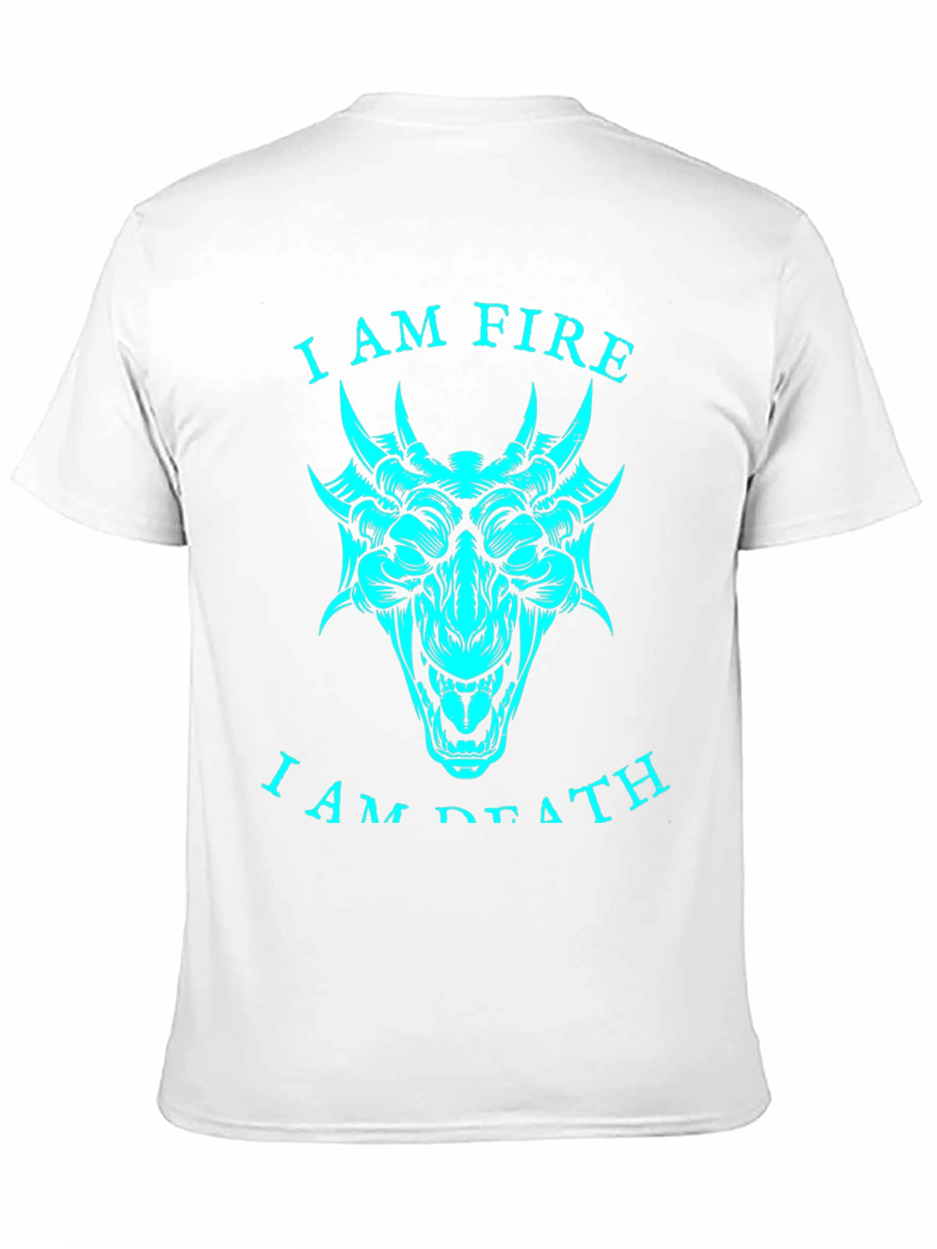 Dragon Fire Death Graphic T-Shirt