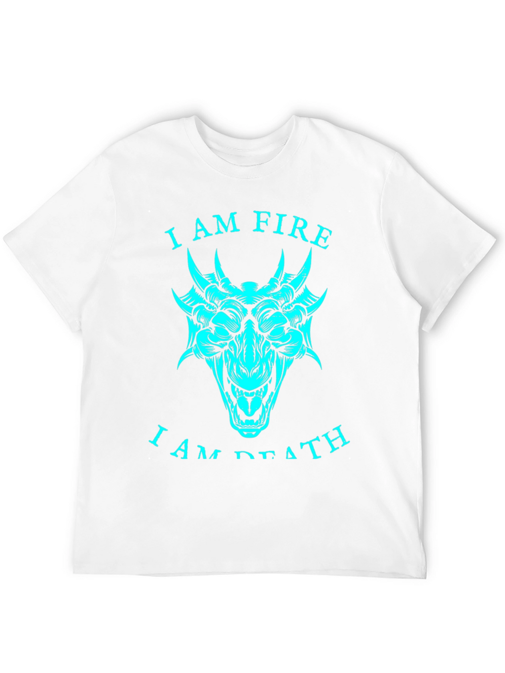 Dragon Fire Death Graphic T-Shirt