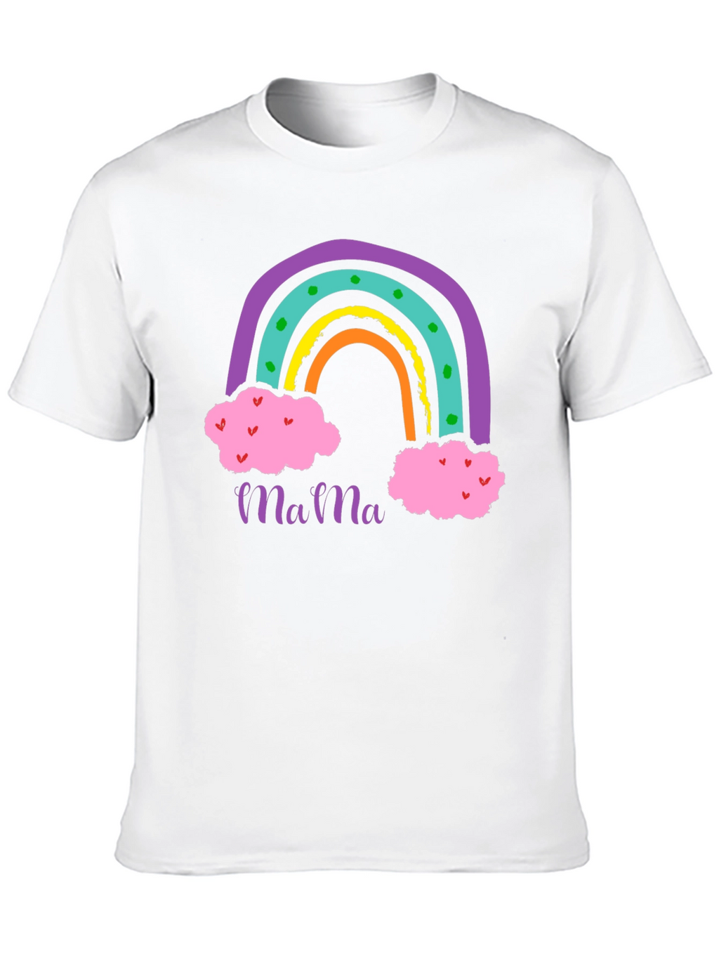 Mama Rainbow Graphic T-Shirt