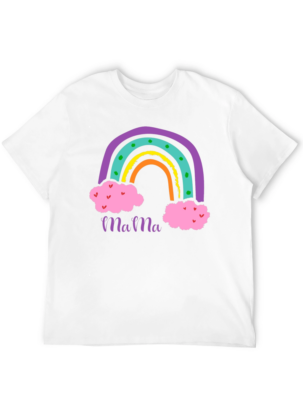 Mama Rainbow Graphic T-Shirt