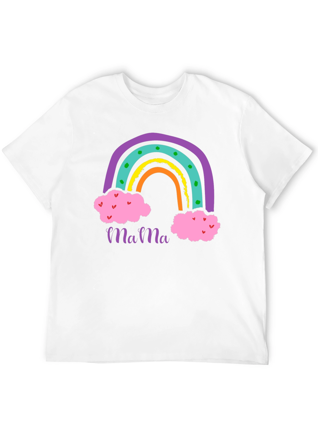 Mama Rainbow Graphic T-Shirt