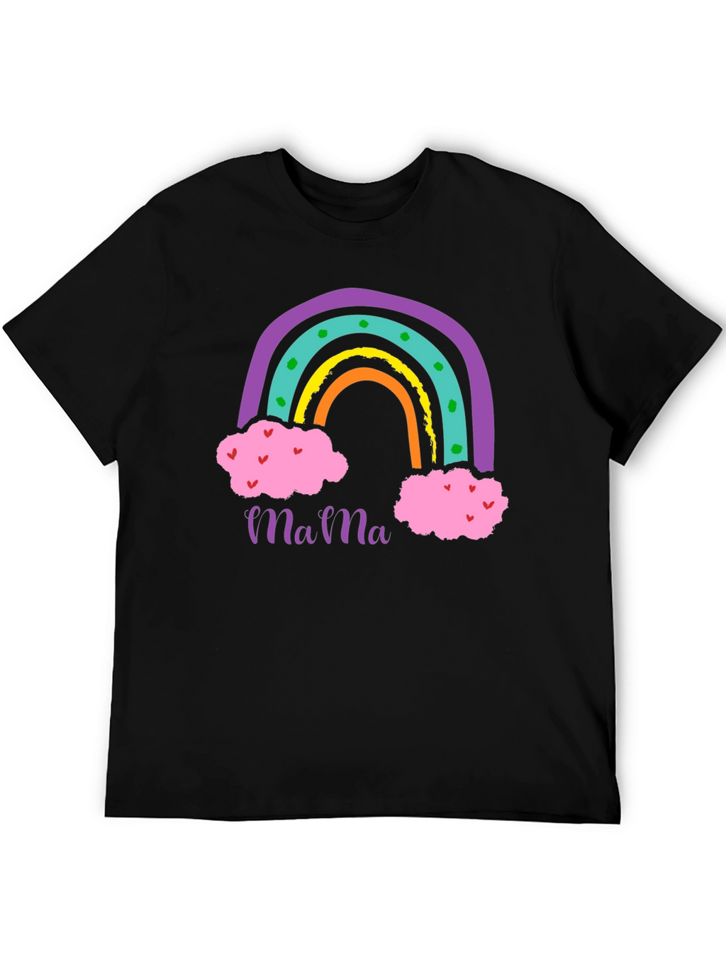 Mama Rainbow Graphic T-Shirt