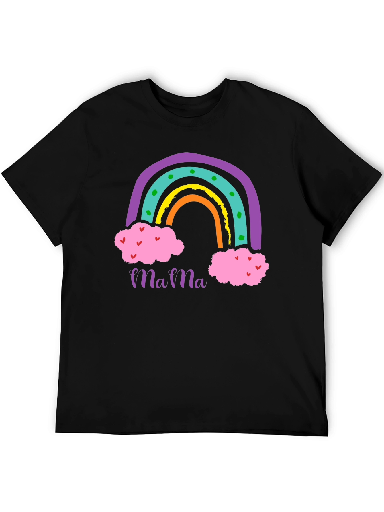 Mama Rainbow Graphic T-Shirt