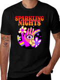 Sparkling Nights Retro T-Shirt