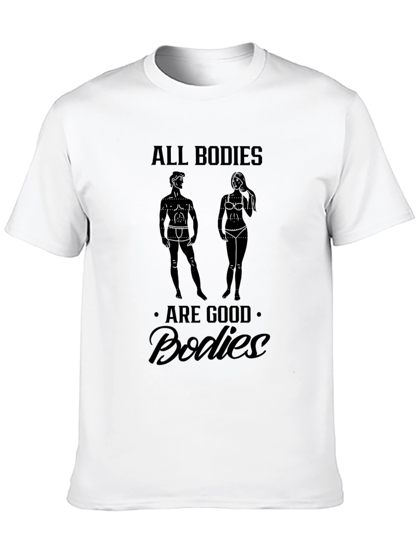All Bodies Are Good Bodies Graphic Tee