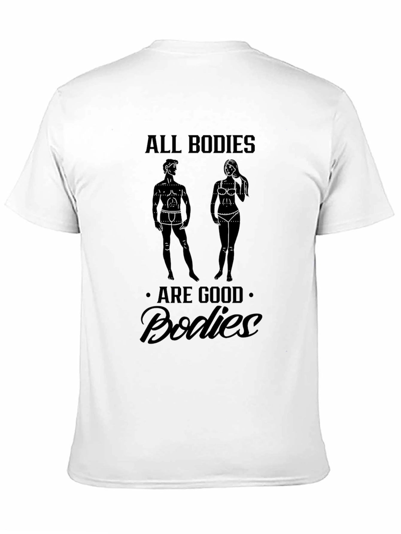 All Bodies Are Good Bodies Graphic Tee