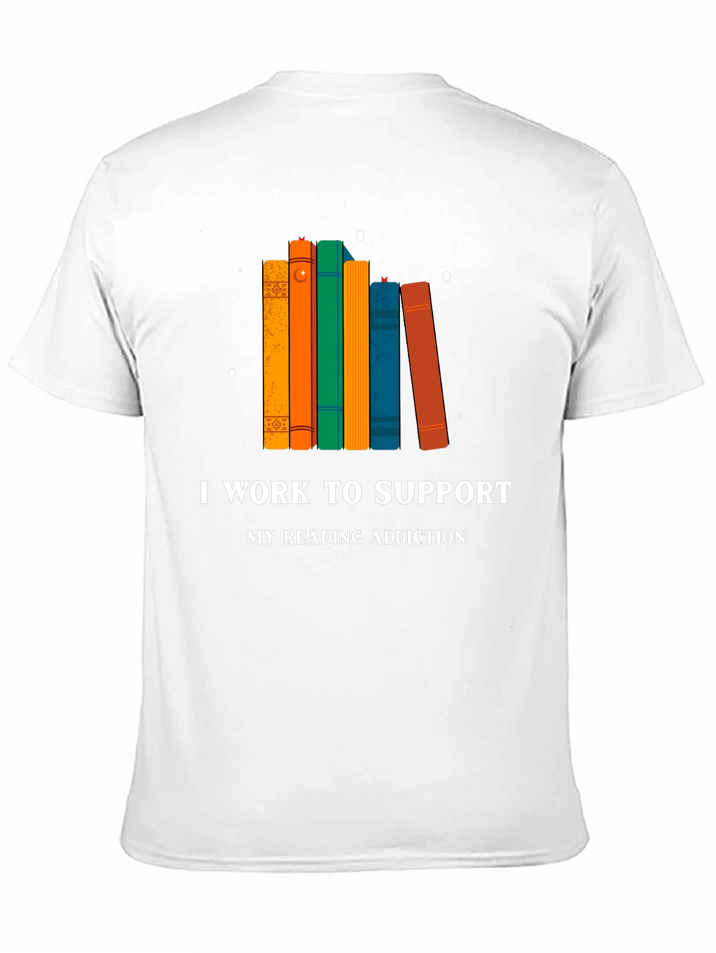 Reading Addiction T-Shirt - Black