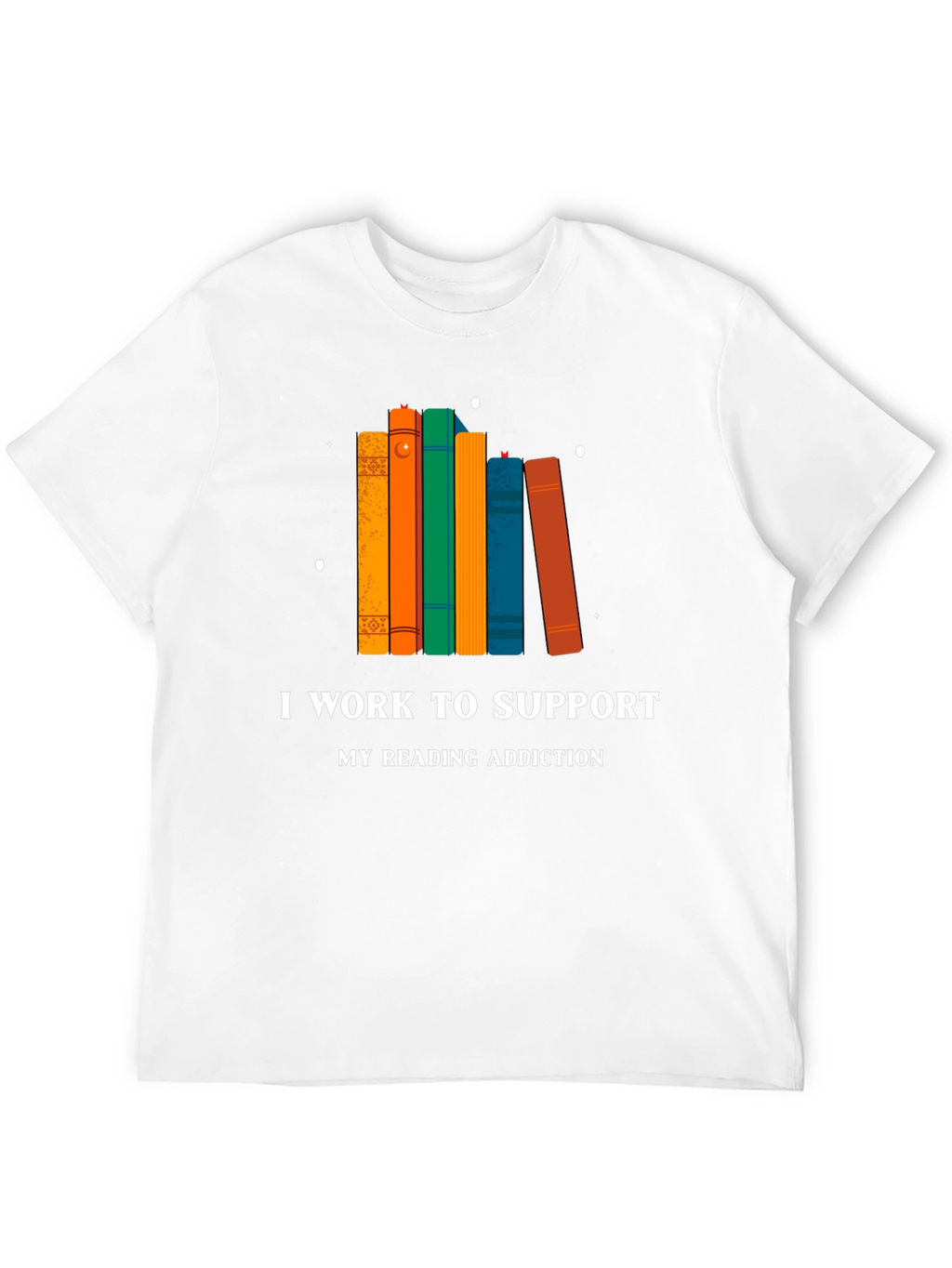 Reading Addiction T-Shirt - Black