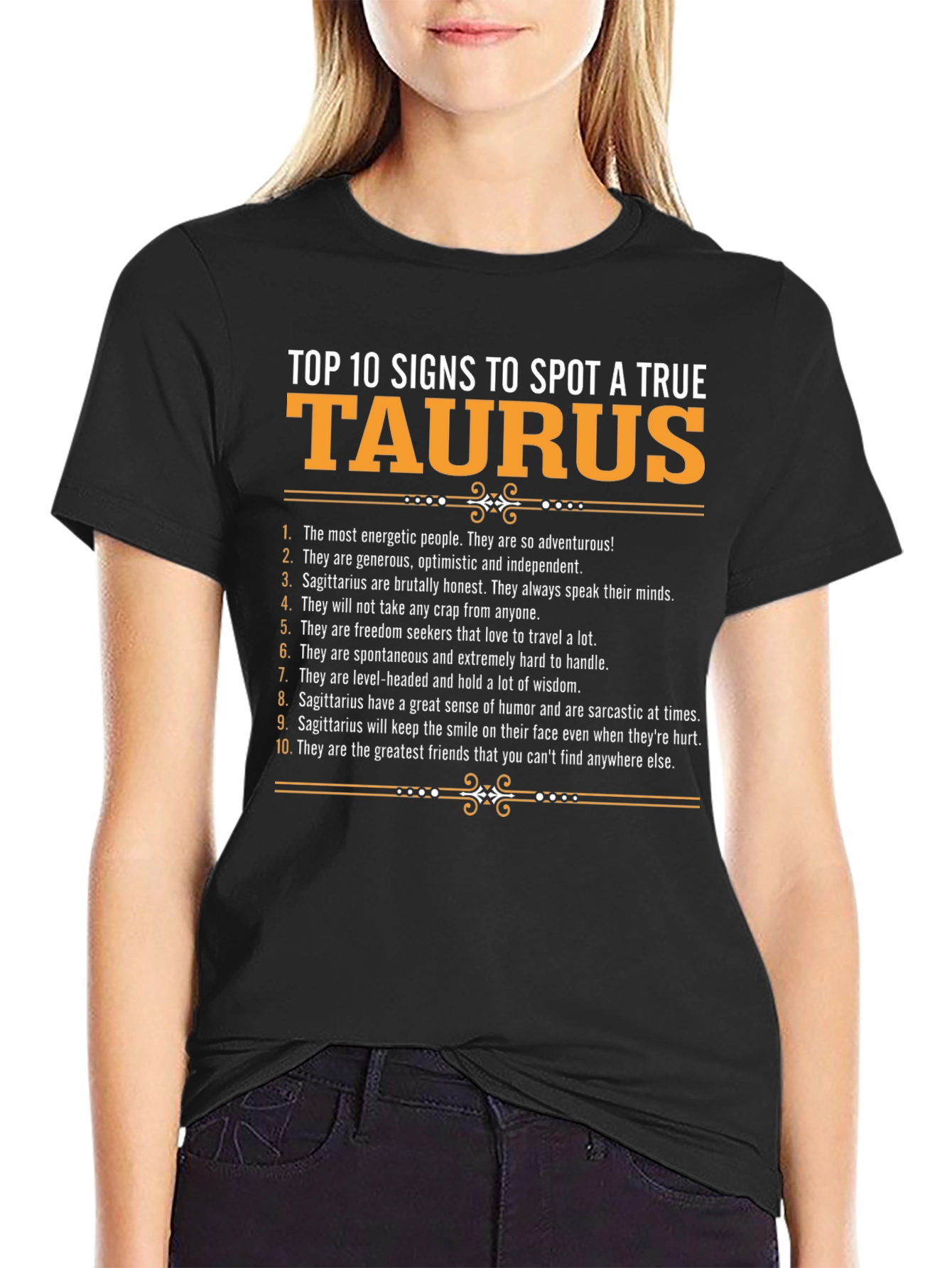 Top 10 Signs True Taurus Zodiac T-Shirt
