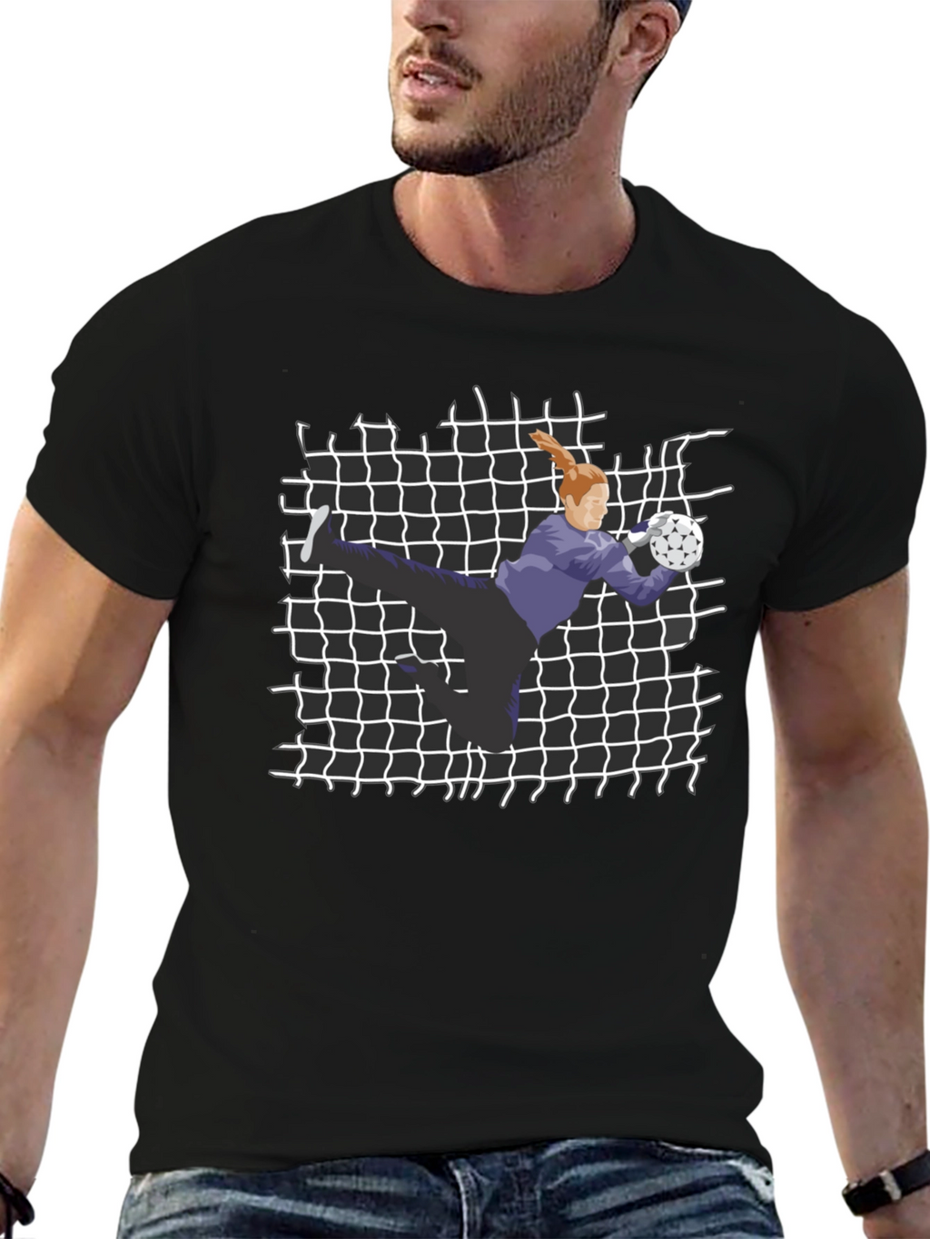 Soccer Goalie Graphic Tee
